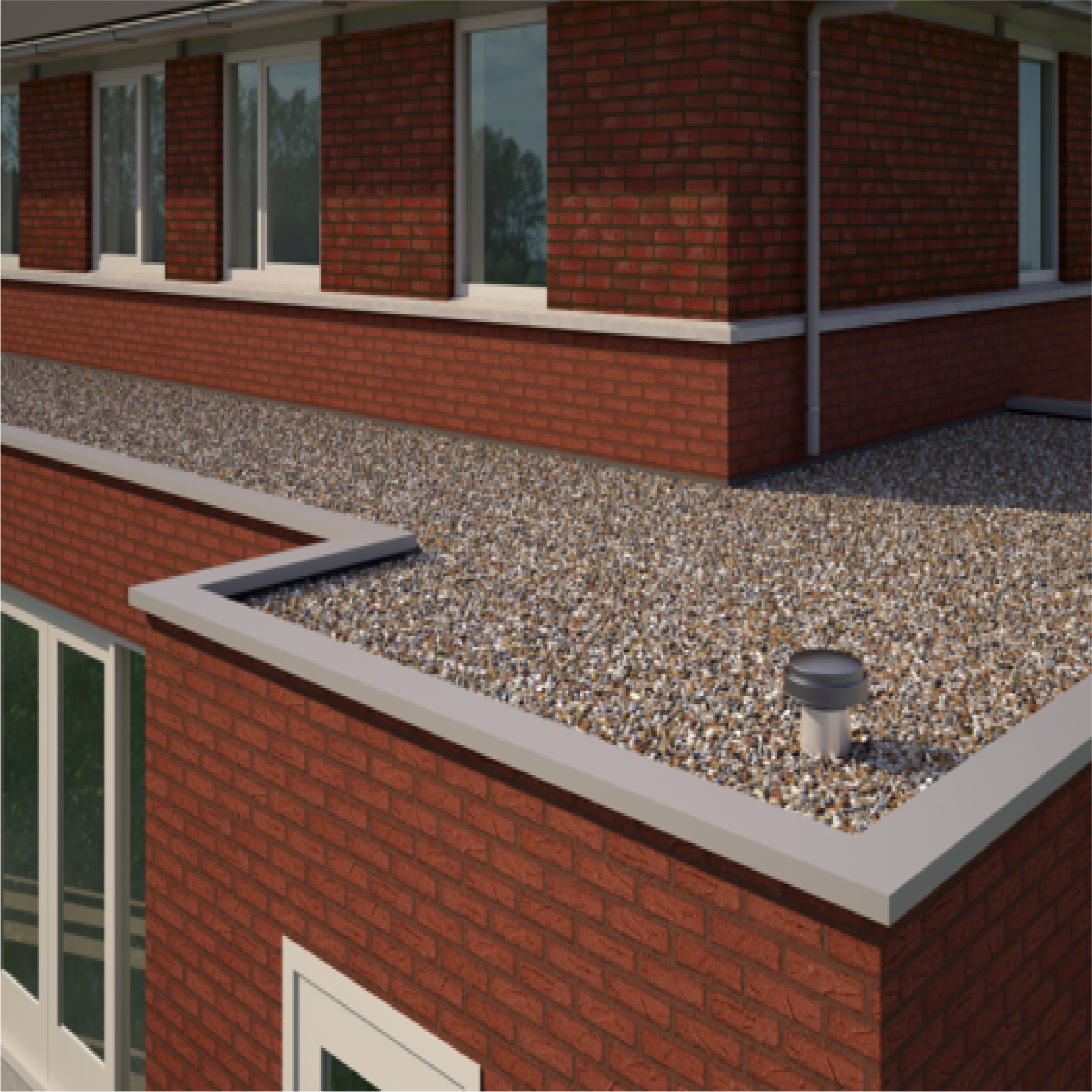 Ubbink OFT-1 Flat roof vent