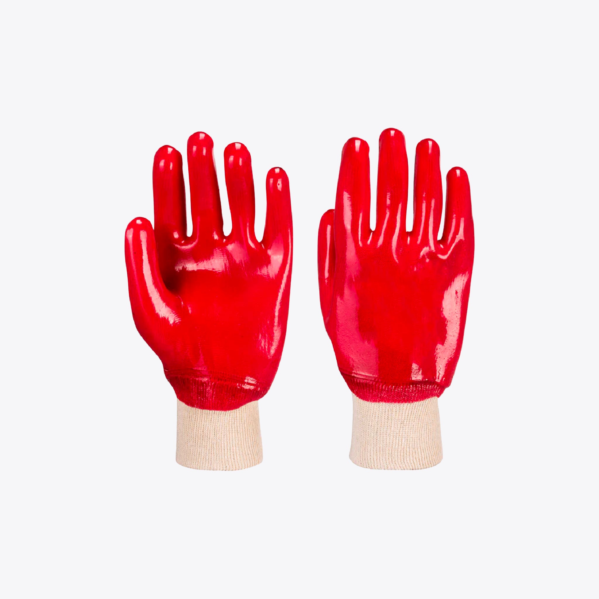 PVC Knitted Wrist Gloves