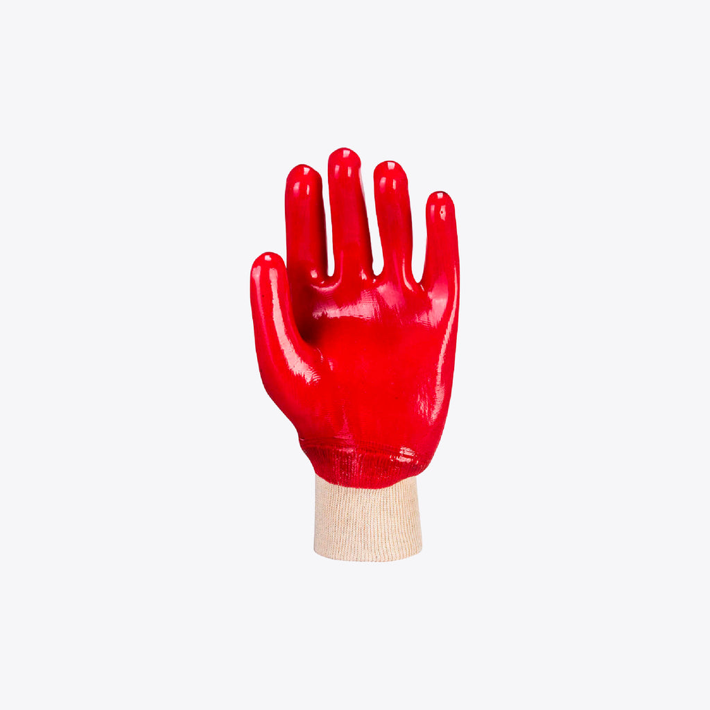 PVC Knitted Wrist Gloves
